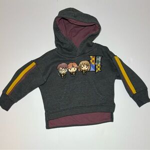 Harry Potter Pullover Hoodie Baby Size 12M Gray